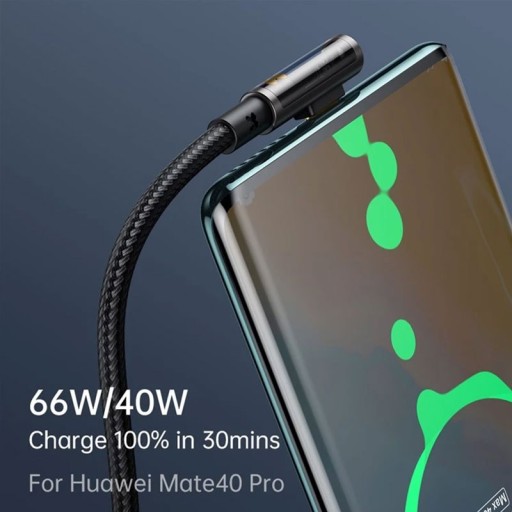 کابل شارژ USB به USB-C مک دودو 90 درجه مدل Mcdodo CA-3380