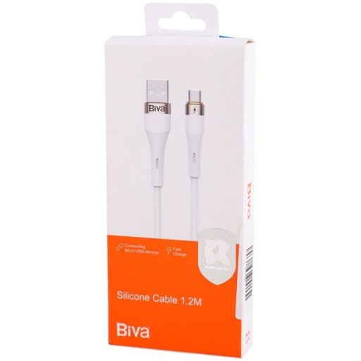 کابل شارژ USB به میکرو یو اس بی بیوا Biva C-21V