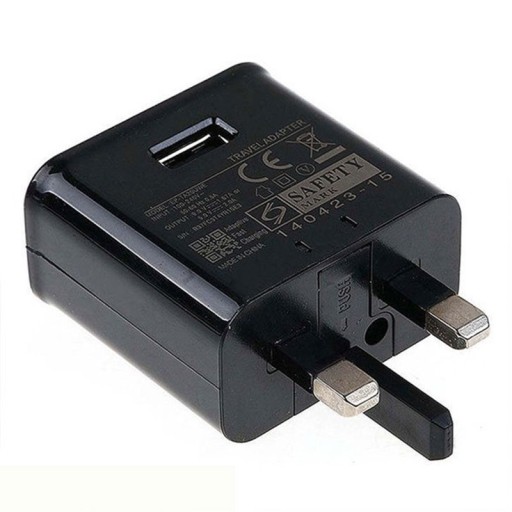 شارژر دیواری USB سامسونگ S10 سه پین اروپا اورجینال