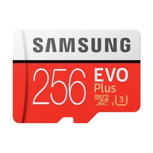 کارت حافظه سامسونگ microSDXC مدل EVO PLUS ظرفیت 256 گیگابایت