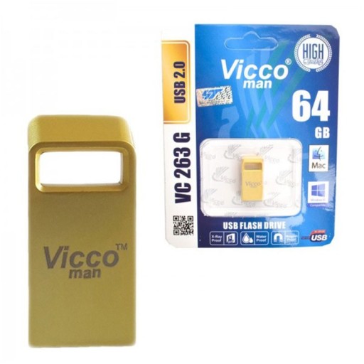 فلش مموری USB 2.0 ویکومن 64 گیگابایت مدل  Viccoman VC263