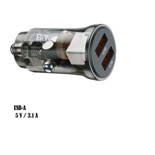 شارژر فندکی بیوا 15 وات مدل Biva CC-08 2